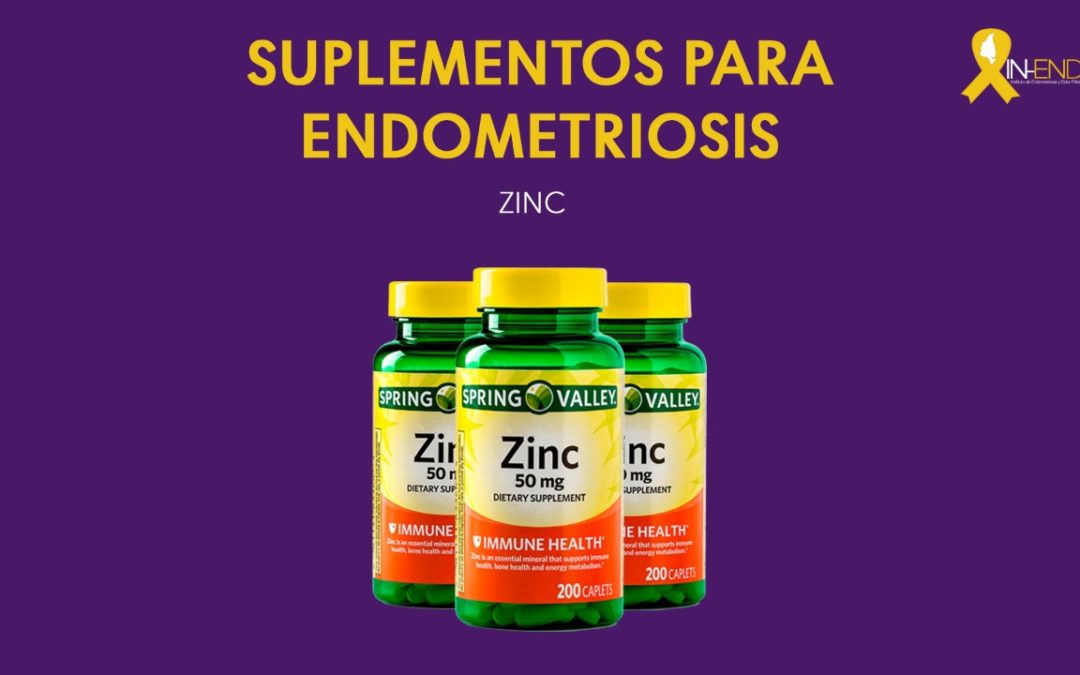 Suplemento para Endometriosis ZINC Dr. Paez